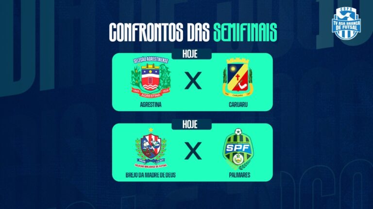 Semifinais da Copa TV Asa Branca de Futsal: Emoção e Rivalidade no Sesc Caruaru