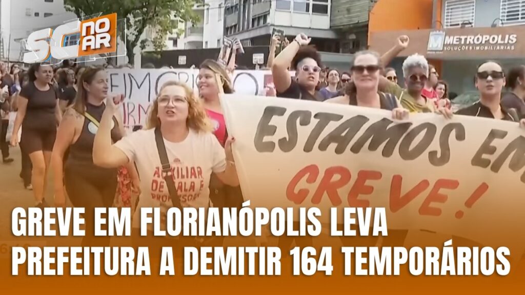 Greve de Servidores: Impactos na Saúde e Educação na Grande Florianópolis Greve de Servidores: Impactos na Saúde e Educação na Grande Florianópolis