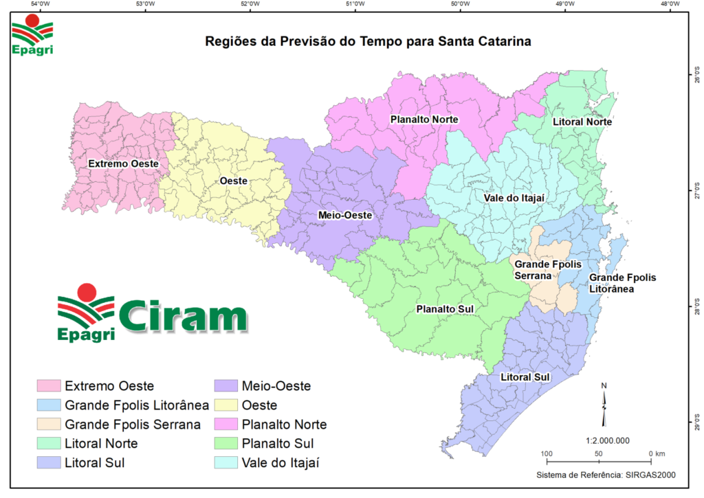 Previsão do Tempo para os Próximos Dias em Santa Catarina Previsão do Tempo para os Próximos Dias em Santa Catarina