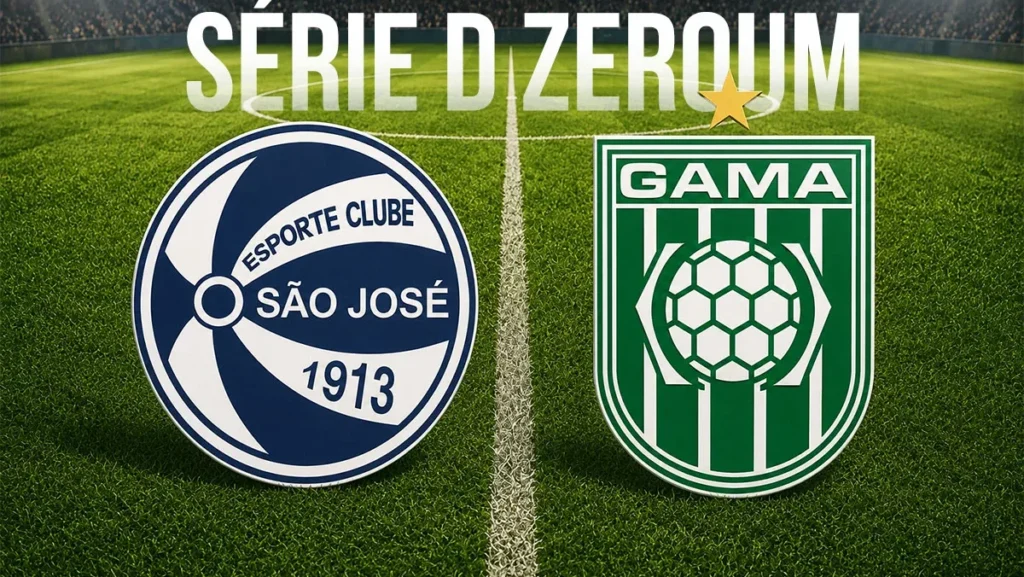 Decisão na Série D ZeroUm: São José-RS e Gama-DF disputam vaga na Série C