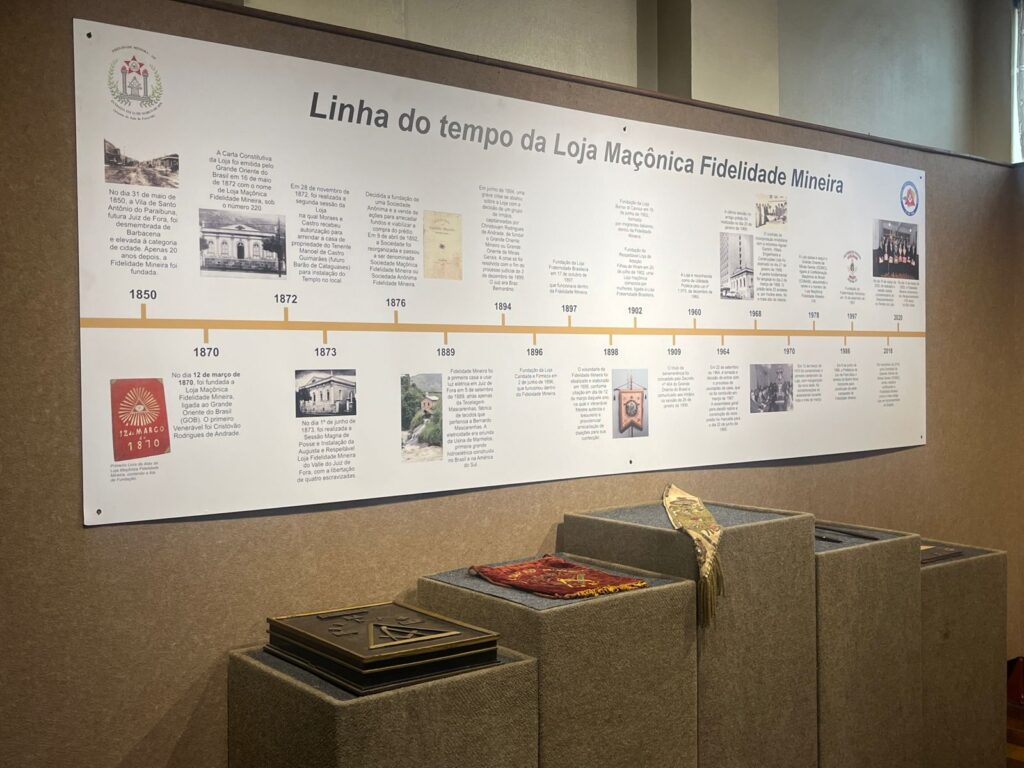 Luzes sobre a cidade: Mostra revela a Maçonaria e sua história em Juiz de Fora