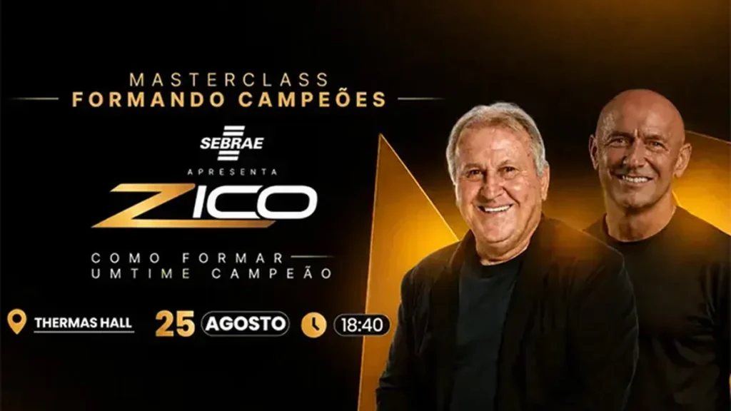 Zico em Mossoró: 5 Lições de Liderança e Empreendedorismo para Empresários