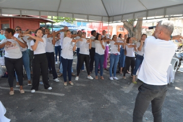 Caminhada do Janeiro Branco Destaca a Saúde Mental em Feira de Santana Caminhada do Janeiro Branco Destaca a Saúde Mental em Feira de Santana