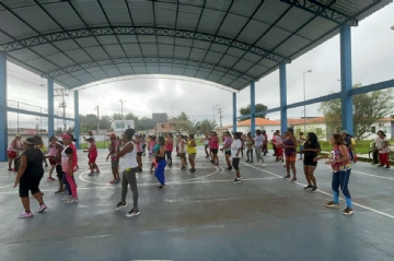 Dia das Mães: CRAS Fraternidade Celebra com Atividade Física e Integração Dia das Mães: CRAS Fraternidade Celebra com Atividade Física e Integração