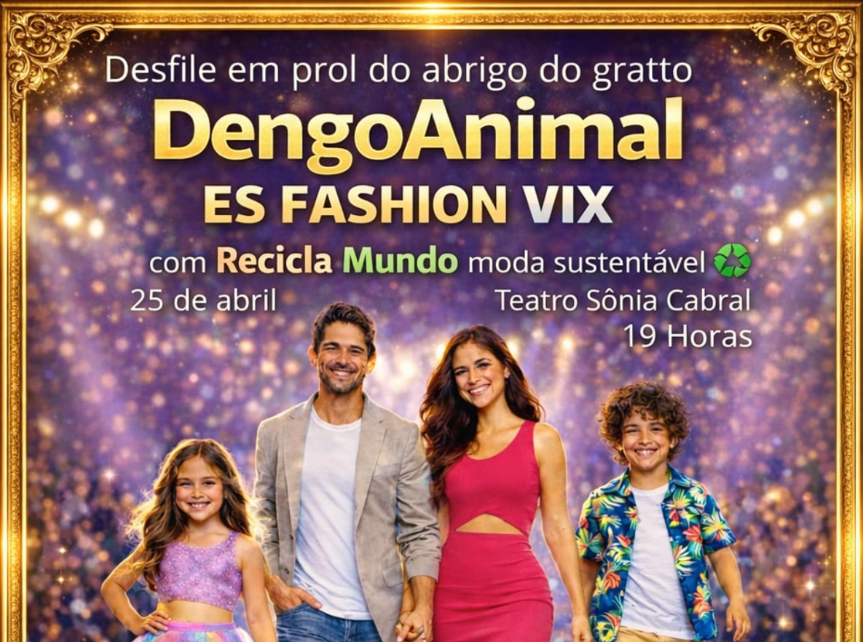 Evento Beneficente Une Moda Sustentável e Causa Animal no Teatro Sônia Cabral Evento Beneficente Une Moda Sustentável e Causa Animal no Teatro Sônia Cabral