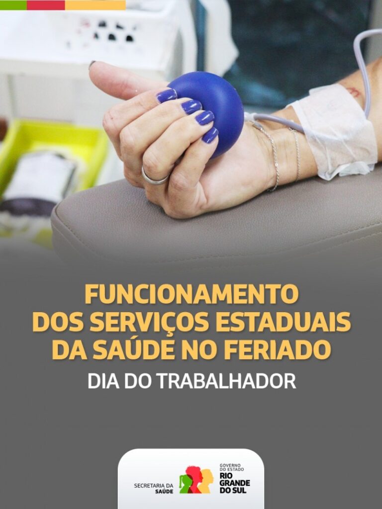 Alterações nos Serviços de Saúde Durante o Feriado do Dia do Trabalhador Alterações nos Serviços de Saúde Durante o Feriado do Dia do Trabalhador