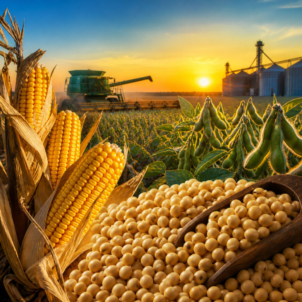 Produção Agrícola em Alta: Soja e Milho Devem Superar 180 Milhões de Toneladas, Impulsionando o Agronegócio Brasileiro Produção Agrícola em Alta: Soja e Milho Devem Superar 180 Milhões de Toneladas, Impulsionando o Agro