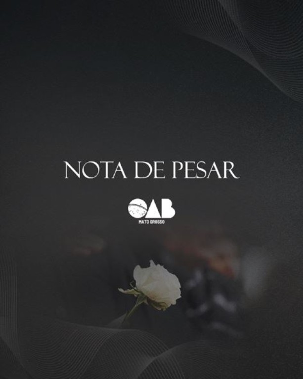 OAB-MT Expressa Pesar pela Morte de Anísio Paniago, Sogro de Stalyn Paniago OAB-MT Expressa Pesar pela Morte de Anísio Paniago, Sogro de Stalyn Paniago