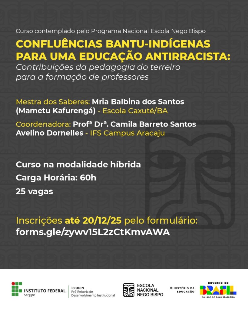 Curso de Educação Antirracista Une Saberes Bantu-Indígenas para Transformar Práticas Educacionais Imagem do artigo