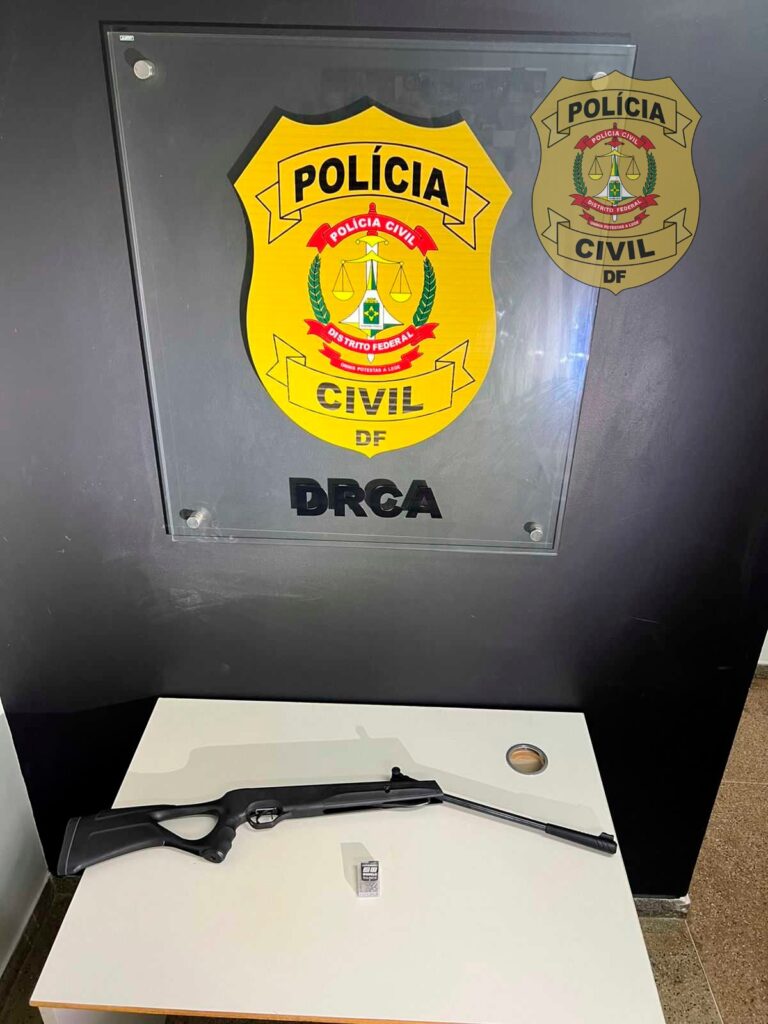 Homem Detido por Morte de Cachorro com Arma de Pressão no DF