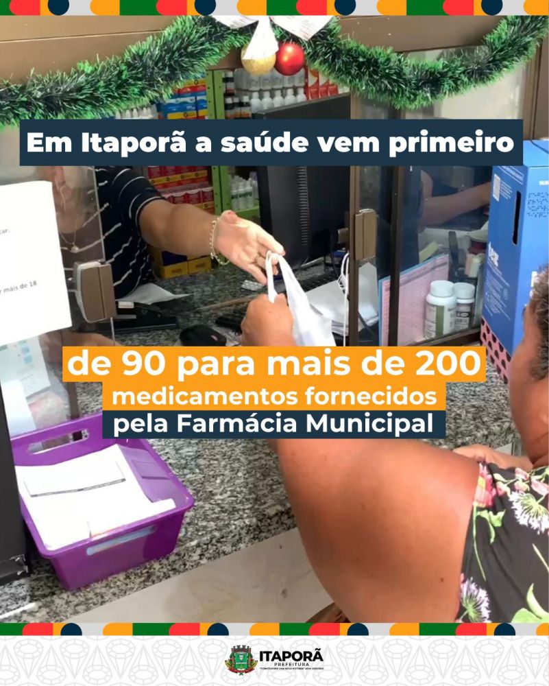 Itaporã Prioriza Saúde com Ampliação da Farmácia Municipal Itaporã Prioriza Saúde com Ampliação da Farmácia Municipal