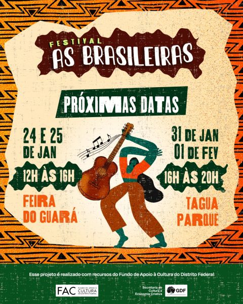 Projeto As Brasileiras: Um Celebração do Empoderamento Feminino no Pré-Carnaval de Brasília Projeto As Brasileiras: Um Celebração do Empoderamento Feminino no Pré-Carnaval de Brasília