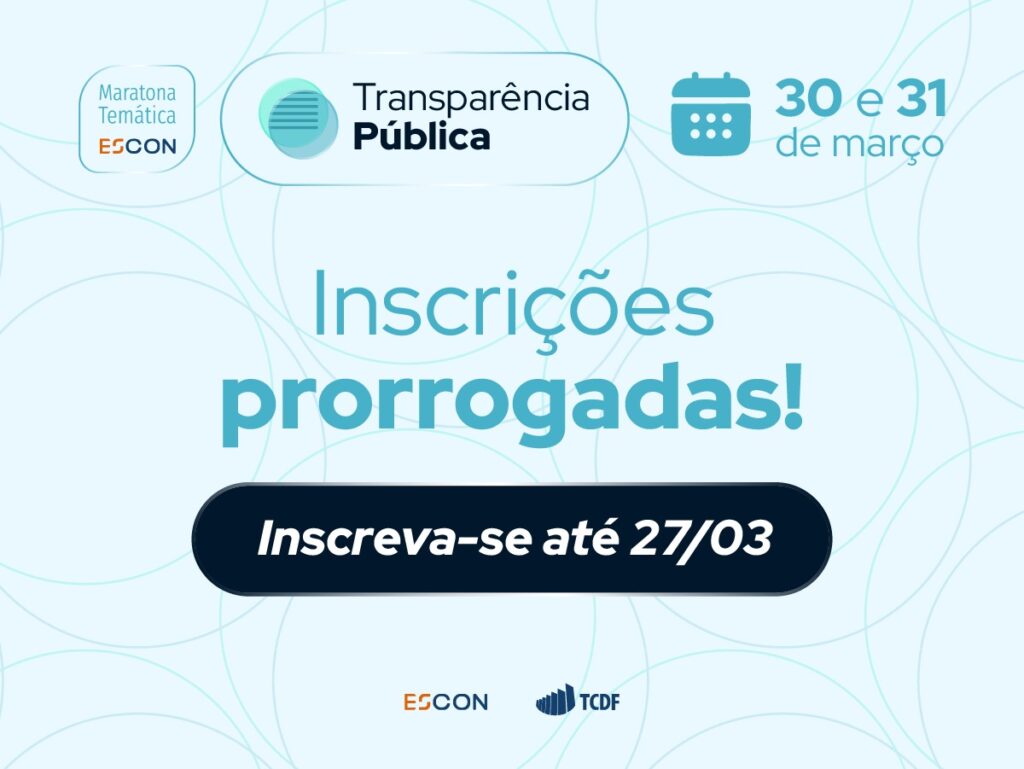 Transparência Pública em Debate: Maratona do TCDF Promove Diálogo Acessível Transparência Pública em Debate: Maratona do TCDF Promove Diálogo Acessível