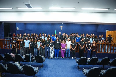Programa Conhecendo a Justiça do DF Recebe 54 Alunos do CEF 8 do Gama Programa Conhecendo a Justiça do DF Recebe 54 Alunos do CEF 8 do Gama