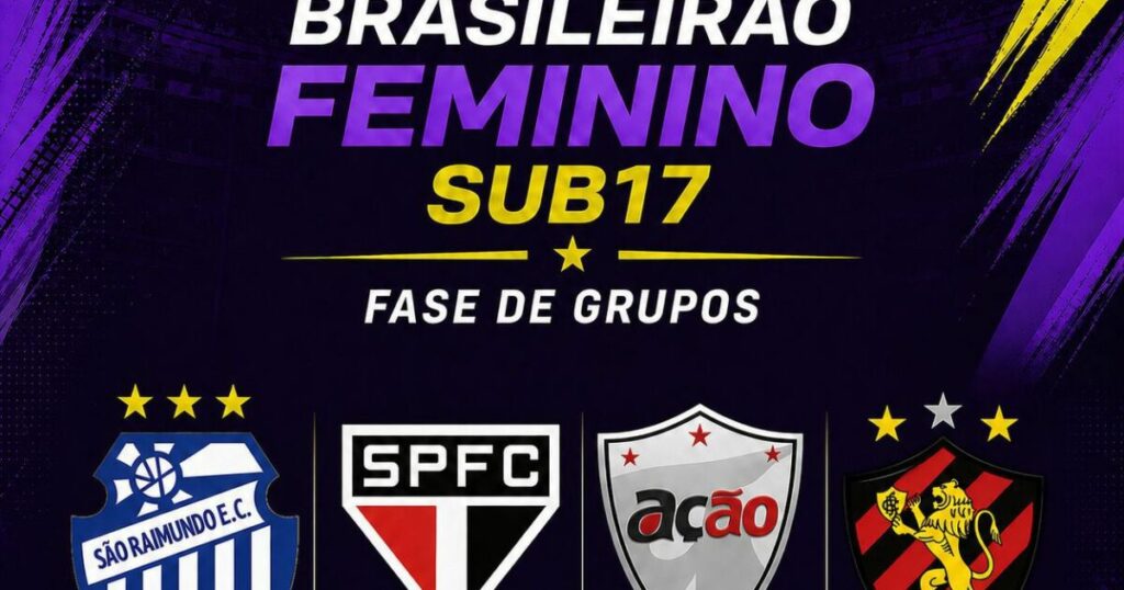 São Raimundo Inicia Sua Trajetória no Brasileirão Feminino Sub-17 Contra o São Paulo