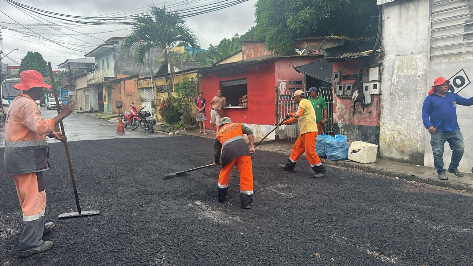 Transformação Urbana: PMM Renova Infraestrutura na Comunidade Mundo Novo