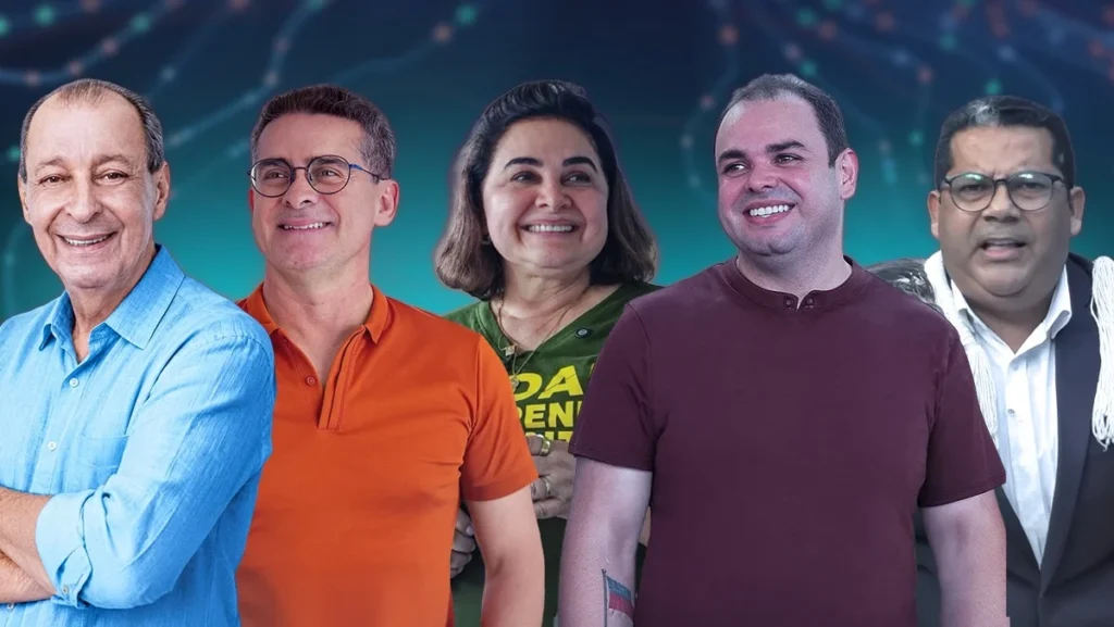 Debate na TV acelera disputa pelo Governo do Amazonas com segundo lugar indefinido Debate na TV acelera disputa pelo Governo do Amazonas com segundo lugar indefinido