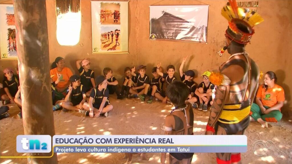 Estudantes de Tatuí Vivenciam a Cultura Indígena em Projeto Educacional Estudantes de Tatuí Vivenciam a Cultura Indígena em Projeto Educacional
