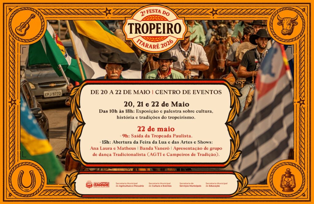 2ª Festa do Tropeiro em Itararé: Celebrando a Cultura e o Tropeirismo Paulista