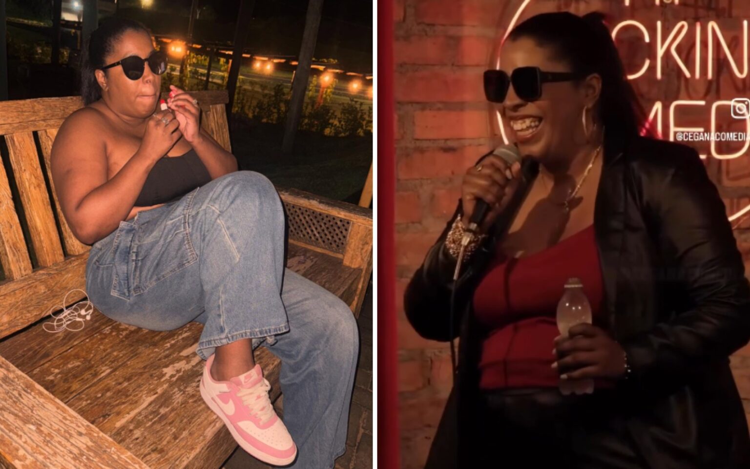 Comediante Tatá Mendonça Desabafa sobre Importunação em Show: ‘Mulher na Casa é um Alvo’ Comediante Tatá Mendonça Desabafa sobre Importunação em Show: 'Mulher na Casa é um Alvo'