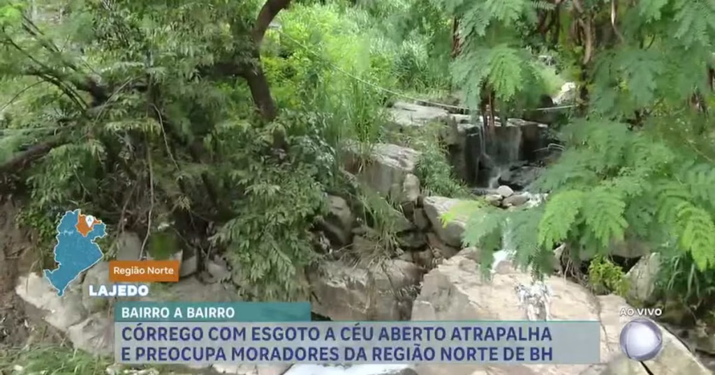Córrego em Belo Horizonte Sob Esgoto: A Preocupação dos Moradores