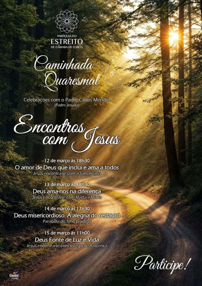 Caminhada Quaresmal: Encontros Espirituais na Paróquia do Estreito Caminhada Quaresmal: Encontros Espirituais na Paróquia do Estreito