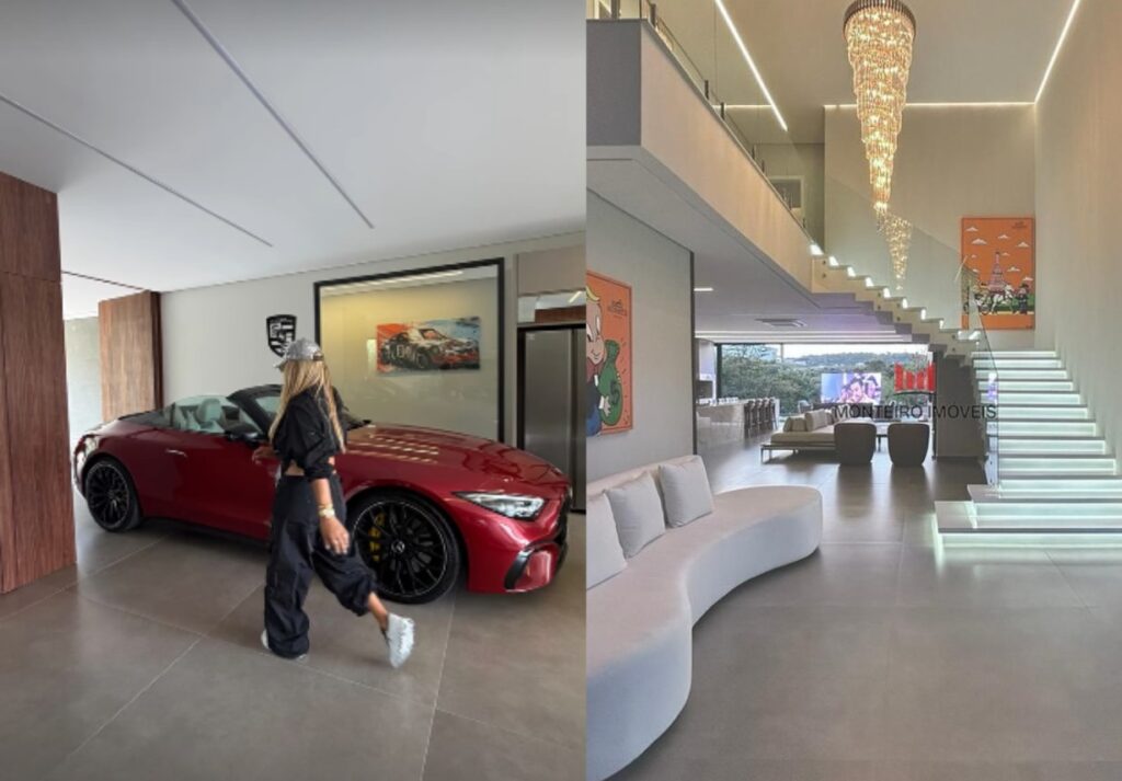 Iran Ângelo Exibe Luxo: Mansão de R$ 4 Milhões e Carrão na Sala Iran Ângelo Exibe Luxo: Mansão de R$ 4 Milhões e Carrão na Sala