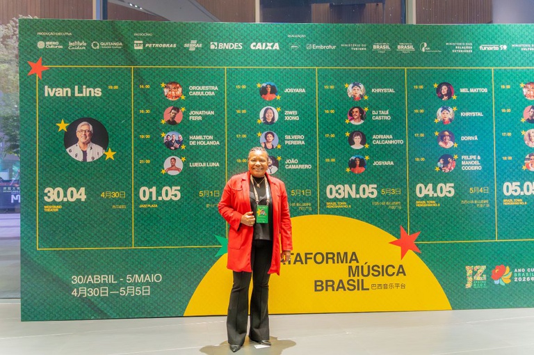 Cultura Brasileira Brilha em Festival na China: Margareth Menezes Reflete sobre Oportunidades Cultura Brasileira Brilha em Festival na China: Margareth Menezes Reflete sobre Oportunidades