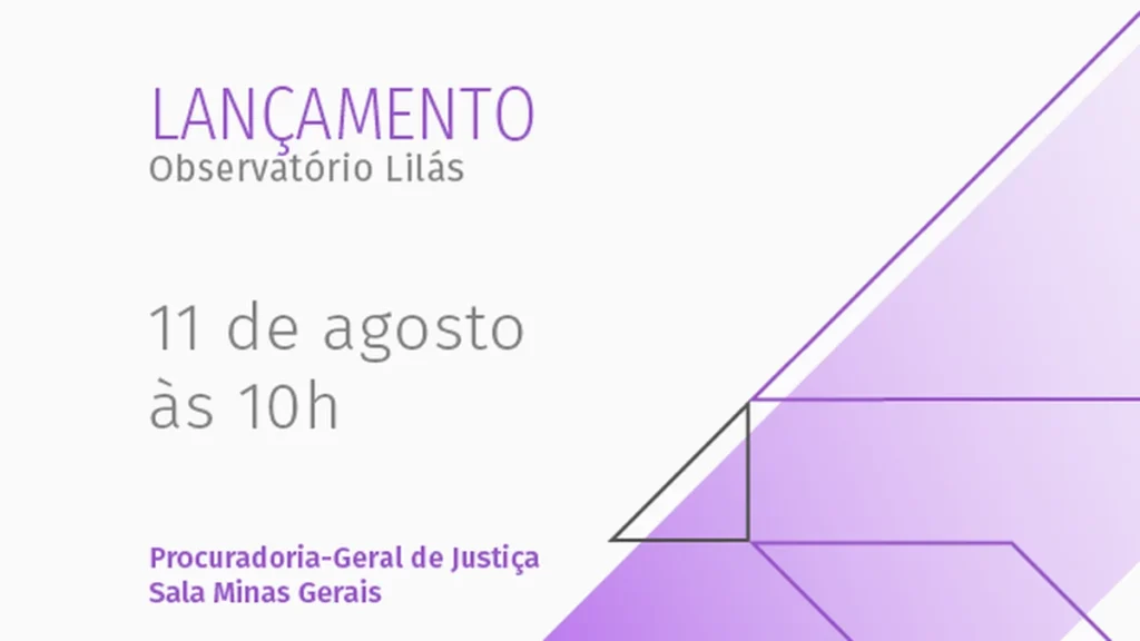 Observatório Lilás: MPMG lança ferramenta inovadora para mapear violência contra a mulher em Minas Gerais Observatório Lilás: MPMG lança ferramenta inovadora para mapear violência contra a mulher em Minas G