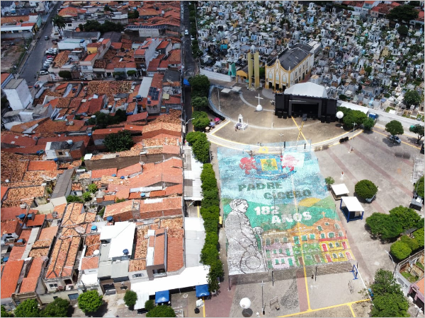 Preparativos da 44ª Semana Padre Cícero Tomam Forma no Largo do Socorro Preparativos da 44ª Semana Padre Cícero Tomam Forma no Largo do Socorro