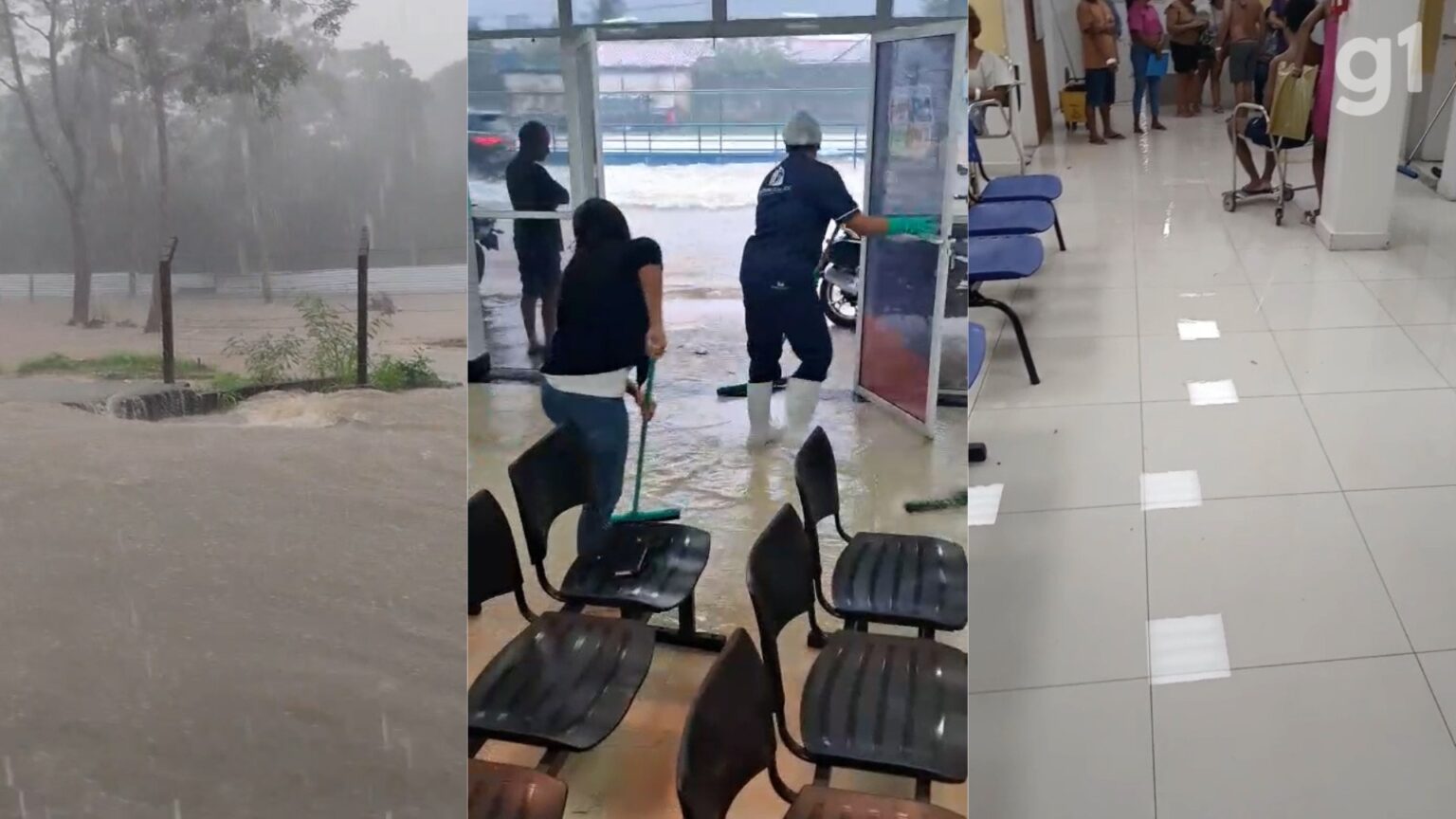 Forte Chuva Alaga Unidades de Saúde e Gera Transtornos na Grande São Luís Forte Chuva Alaga Unidades de Saúde e Gera Transtornos na Grande São Luís