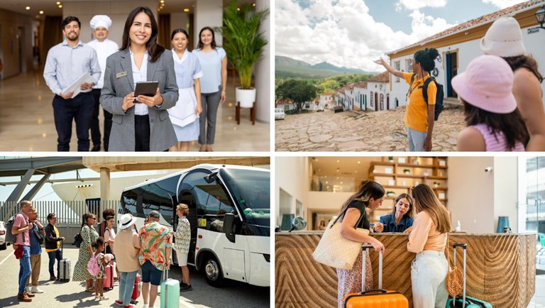 Brasil se Destaca entre as 10 Maiores Potências Mundiais em Empregos no Turismo Imagem do artigo