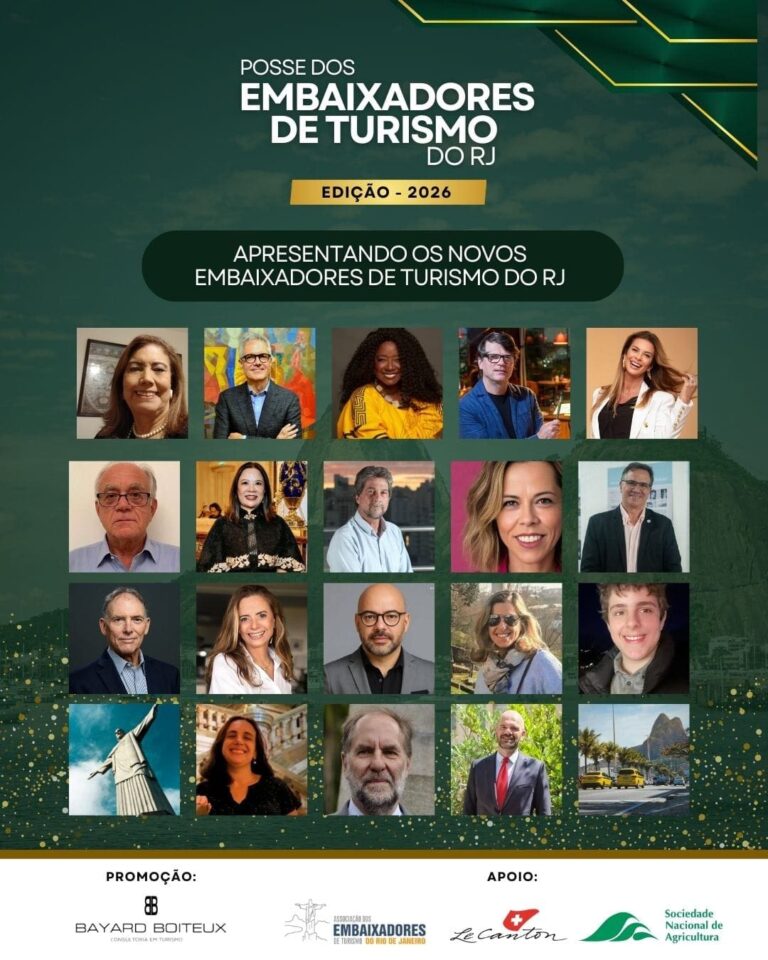 Novos Embaixadores de Turismo do RJ: Reforçando a Promoção do Destino Novos Embaixadores de Turismo do RJ: Reforçando a Promoção do Destino