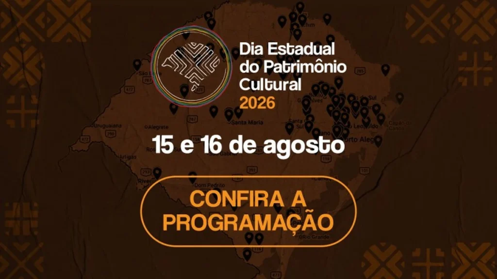 Mais de 200 Atividades Gratuitas Celebram o Dia Estadual do Patrimônio Cultural no RS