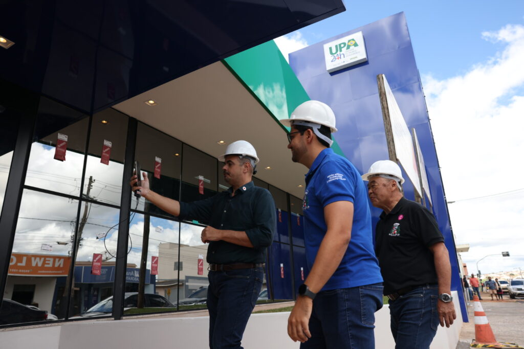 Governo de Minas Avalia Progresso da Primeira UPA em Coromandel