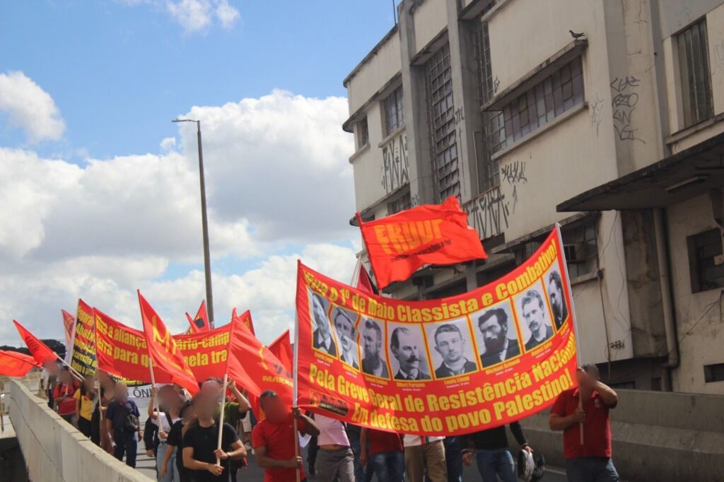 MG: 1° de Maio Anti-imperialista em BH Promove Ato de Resistência MG: 1° de Maio Anti-imperialista em BH Promove Ato de Resistência