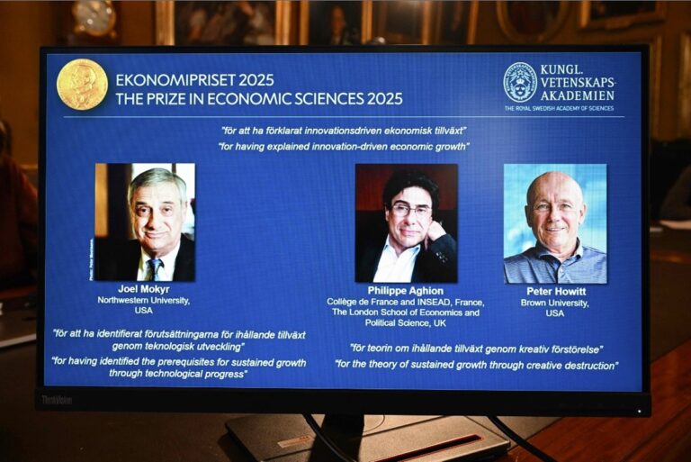 Nobel de Economia 2025: Inovação e Crescimento Sustentado na Teoria Premiada Imagem do artigo